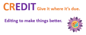 CREDIT with taglines